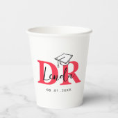 Gobelets En Papier C'est Mlle Mme Mme Dr. Dr. (Verso)