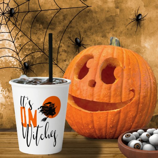 Gobelets En Papier C'est On Witches ID442