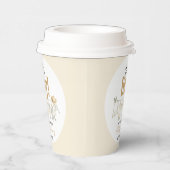 Gobelets En Papier C'est un garçon ! Baby shower Bleu - Cute & Sweet (Droite)