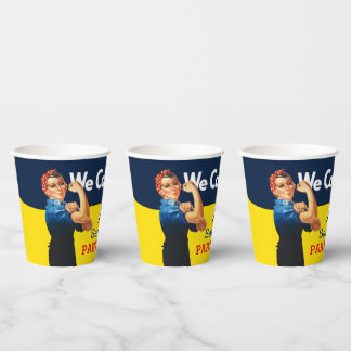 Gobelets En Papier C'est votre Rosie Party personnalisée Personnalise