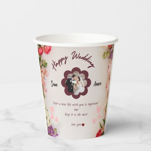 Gobelets En Papier Cette tasse est une tasse réfléchie et unique pour (Verso)