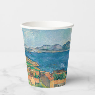 Gobelets En Papier Cézanne - Golfe de Marseille, vu de L'Estaque