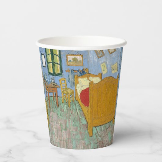 Gobelets En Papier Chambre de Vincent à Arles par Vincent van Gogh (Verso)
