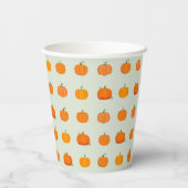 Gobelets En Papier Champ de citrouilles (Verso)