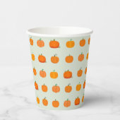 Gobelets En Papier Champ de citrouilles (Gauche)