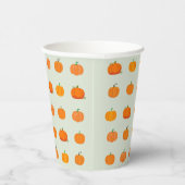 Gobelets En Papier Champ de citrouilles (Droite)