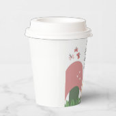 Gobelets En Papier Champignons du jardin de fées Ladybugs Papillons (Droite)