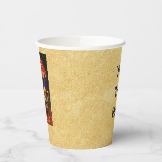 Gobelets En Papier Champignons et Gnomes d'Amanita (Gauche)