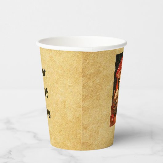 Gobelets En Papier Champignons et Gnomes d'Amanita (Droite)