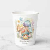 Gobelets En Papier Champignons Whimsical (Verso)