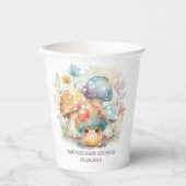 Gobelets En Papier Champignons Whimsical (Recto)