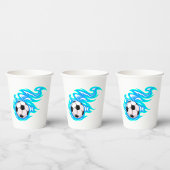 Gobelets En Papier Championnat de football