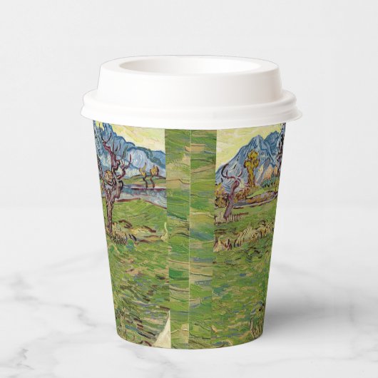 Gobelets En Papier Champs à proximité des Alpilles Vincent van Gogh (Droite)