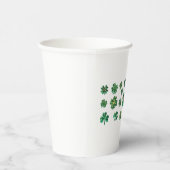 Gobelets En Papier Chance Clover St. Patricks Day (Droite)