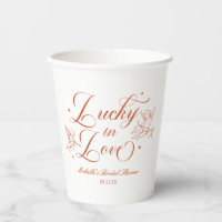 Chanceux en amour Cupid Vintage Shower de Mariage