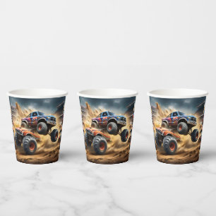 Gobelets En Papier Chaos on Wheels : Monster Truck Smash Derby,