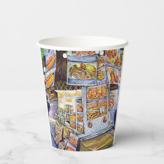 Gobelets En Papier Charge de travail artistique extraordinaire (Verso)