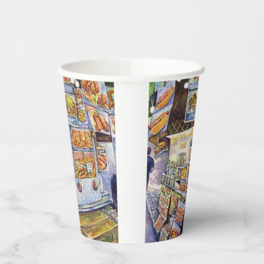 Gobelets En Papier Charge de travail artistique extraordinaire (Gauche)