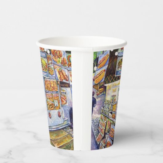 Gobelets En Papier Charge de travail artistique extraordinaire (Droite)