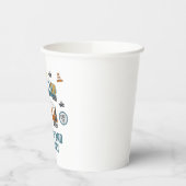 Gobelets En Papier Chariot de construction Anniversaire (Gauche)