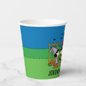 Gobelets En Papier Charlie Brown et Gang Halloween fête d'anniversair (Recto)