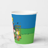 Gobelets En Papier Charlie Brown et le parti Gang Halloween (Verso)