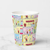 Gobelets En Papier Charlie Brown, Snoopy & Sally | Crème glacée (Verso)