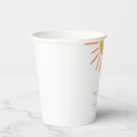 Gobelets En Papier Charmant Sunshine Coupes d'Anniversaire N'Importe  (Droite)