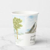 Gobelets En Papier Charming Neutral Forest Bear Baby (Droite)