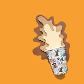 Gobelets En Papier Charming Tasses de papier Halloween