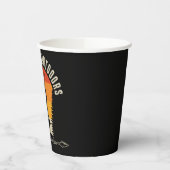 Gobelets En Papier Chasse AJOUTER LE NOM À L'Extérieur Deer Elk Wilde (Gauche)