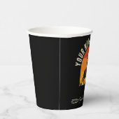 Gobelets En Papier Chasse AJOUTER LE NOM À L'Extérieur Deer Elk Wilde (Droite)