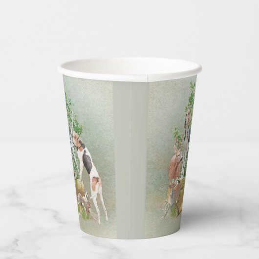 Gobelets En Papier Chasse aux chiens (Droite)