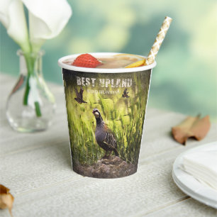 Gobelets En Papier Chasse aux oiseaux des hauts plateaux