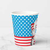 Gobelets En Papier Chat dans le Casquette | C'est un Baby shower de g (Recto)