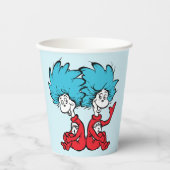 Gobelets En Papier Chat dans le Casquette Chose Un & Chose Deux (Recto)