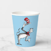 Gobelets En Papier Chat dans le Casquette prend une chèvre (Recto)