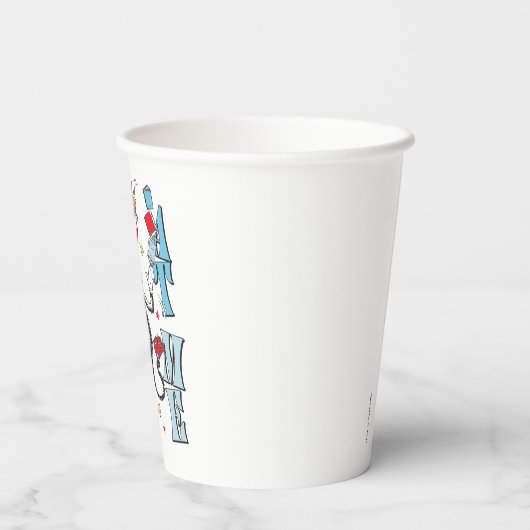 Gobelets En Papier Chat dans le Casquette | Regarde-moi (Verso)