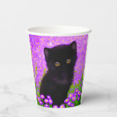 Gobelets En Papier Chat Gustav Klimt (Verso)