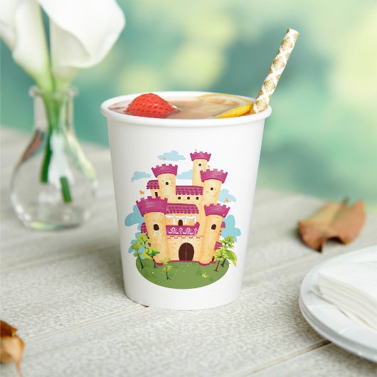 Gobelets En Papier Château Palais