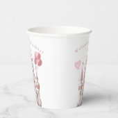 Gobelets En Papier Château Princess Anniversaire (Droite)