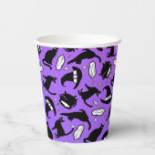 Gobelets En Papier Chats, Cristaux et Cauldrons Coupe en papier (Verso)