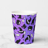 Gobelets En Papier Chats, Cristaux et Cauldrons Coupe en papier (Droite)