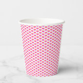 Gobelets En Papier Chauffage rose Motifs Saint-Valentin 2024 mignonne (Verso)