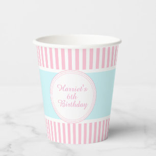 Gobelets En Papier Chaussons de ballet Ballerina fête d'anniversaire