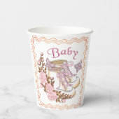 Gobelets En Papier Chaussures pour fille bébé (Verso)