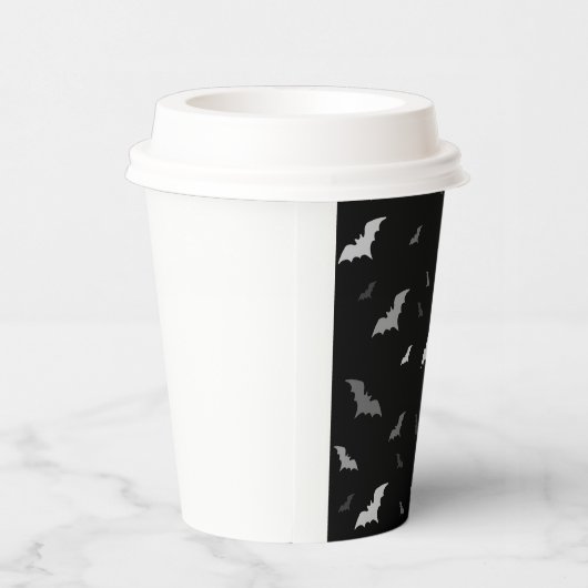 Gobelets En Papier 🦇 chauve-souris gothique vampire (Droite)