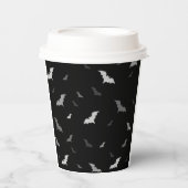 Gobelets En Papier 🦇 chauve-souris gothique vampire (Recto)