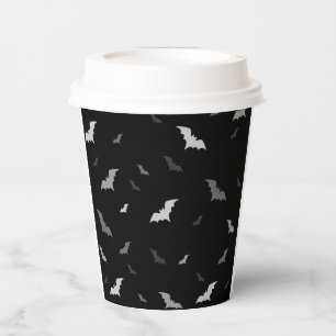 Gobelets En Papier 🦇 chauve-souris gothique vampire