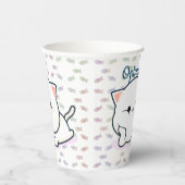 Gobelets En Papier Cheeky Kawaii Style Kitten (Droite)